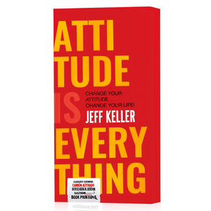 L'attitude est tout, par l'auteur Jeff Keller, impression de livre broché personnalisé à couverture souple - Product Image 2