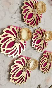 Support de bougie artisanal indien en forme de lotus pour Diwali, Noël, cadeau de retour, mariage, fête, Pooja, vente en gros - Product Image 4