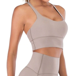 Conjunto de Yoga y Fitness de Dos Piezas sin Costuras, de Alta Calidad, con Logotipo Personalizado, Cintura Elástica, Transpirable y con Elasticidad en Cuatro Direcciones - Product Image 3