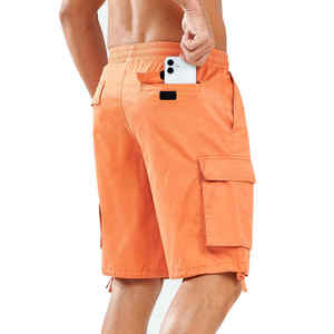 Pantalones Cortos Cargo de Alta Calidad con Múltiples Bolsillos, Sublimados, para Hombre, para Usar en Verano, Pantalones Cortos Cargo Camuflados - Product Image 4