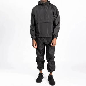 Custom Men Sportswear Jogging Track Suits Zip up Mens Training Joggers Polyester <b>Wind</b> <b>Breaker</b> Nylon - Product Image 1