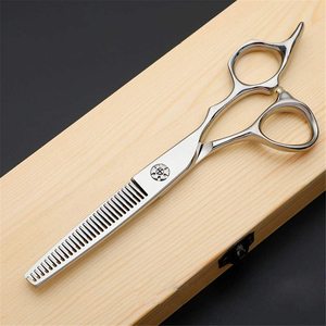 Kit de Peluquería Profesional con Tijeras de Peluquero de Marca Personalizada en un Hermoso Estuche, Mango Largo, para Diestros, para Salón de Belleza - Product Image 3