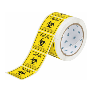 Etiquetas de Advertencia ESD Amarillas/Negras de 2x2 Pulgadas, Autoadhesivas de PET para Envío de Componentes Electrónicos - Product Image 3