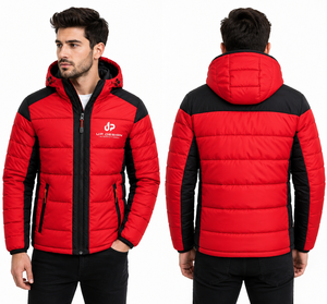 Chaqueta de Invierno Acolchada con Capucha para Hombre, Personalizada, Impermeable, Aislada, Informal, para Exteriores, Fabricante OEM ODM - Product Image 1
