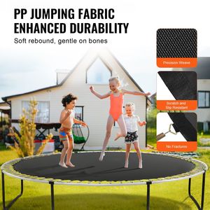Tapete de Repuesto Universal para Trampolín de 14 pies, Resistente a los Rayos UV, Reforzado para Todos los Juguetes de Salto - Product Image 3