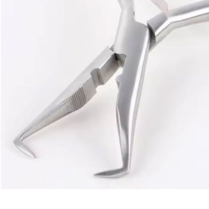 Pince à extensions de cheveux en acier inoxydable, outil professionnel d'installation d'extensions de cheveux, pince à extensions de cheveux durable avec poignée antidérapante - Product Image 5