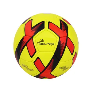 क्लब मैच प्रशिक्षण के लिए आधिकारिक आकार 5 सॉकर बॉल थर्मल-बॉन्ड लेदर सॉकर बॉल फुटबॉल नया मल्टी कलर साइलेंट फुट