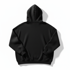 เสื้อฮู้ดดี้ผู้ชายทรงหลวมพิมพ์ลายกราฟิก ผ้าฝ้าย 100% ระบายอากาศได้ดี สวมใส่สบาย มีกระเป๋าลายกราฟฟิตี คุณภาพสูง - Product Image 3