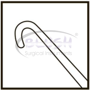 เครื่องมือผ่าตัดจักษุแบบโค้งด้านซ้าย Bonn Iris Micro Hook สำหรับการผ่าตัดจักษุและจัดการม่านตา โดย Blush Surgical - Product Image 5
