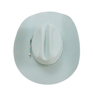 <b>Light</b> Blue Wool Silk Screen Sublimation Printed Striped Cowboy <b>Hat</b> Unisex Adult Casual Beach Spring Summer 56-58CM Wide Brim - Product Image 6