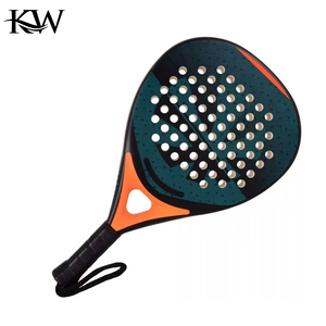 Raqueta de Pádel de Fibra de Carbono Suave con Núcleo de Espuma EVA Memory Flex, Raquetas de Tenis de Pádel Ligeras con Cinta Protectora, Set de Pádel - Product Image 4