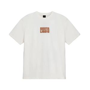 2025 nueva llegada de alta densidad de impresión 100% algodón de punto gráfico camisetas de gran tamaño de media manga logotipo personalizado OEM ODM al por mayor - Product Image 2