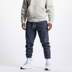 Pantalons pour hommes sur mesure, effet délavé, de haute qualité, confortables, décontractés, à prix bas, options de couleurs unies - Product Image 1