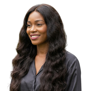 Pelucas de Cabello Humano Brasileño de Alta Calidad con Cutículas Alineadas, Ondas Profundas Sueltas, Peluca Frontal de Encaje 13x4, 180% de Densidad, Negro Natural - Product Image 6