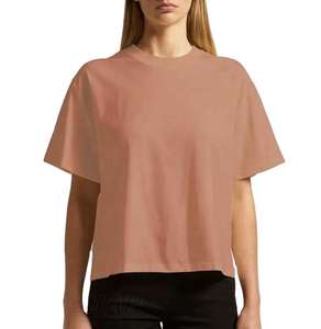 Camisetas Casuales de Poliéster Ecológico Transpirable de Manga Corta con Cuello en V para Mujer, Corte Regular, para Todas las Temporadas, 100% Poliéster - Product Image 1