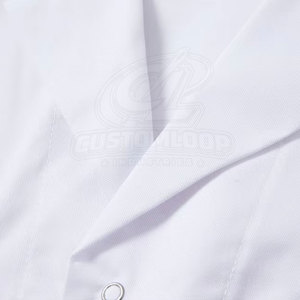 Modern Medical <b>Scrub</b> <b>Top</b> Lightweight Stretch Fabric Comfortable V Neck Short Sleeve Design With Practical Pockets For Profession - Product Image 3