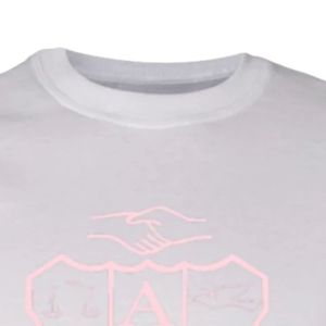 Sweat-shirt blanc à manches longues, col rond, imprimé graphique, décontracté, pour femme, vêtement de sport, avec poignets côtelés, mode quotidienne - Product Image 2