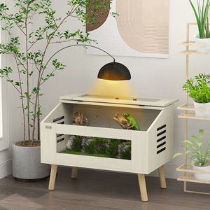 Terrario Moderno per Rettili da Interno da 29 Galloni con Finestre in Vetro con Apertura Superiore per Serpenti, Lucertole e Tartarughe - Product Image 2