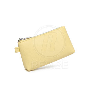 Elegant Fashion <b>Leather</b> Pouch-Durable Construction & Compact Design Genuine <b>Leather</b> Customizable - Product Image 2