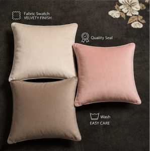 Funda de Cojín Geométrica Autoadhesiva de Algodón Moderno para Sofá, Lavable, Ligera, Decoración del Hogar para Todas las Estaciones, Sala de Estar - Product Image 3