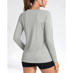 Unisex Full Sleeve Green Rash Guard Quick Dry Polyester <b>Swim</b> Top with Front Logo UPF50+ Eco-Friendly <b>for</b> Adults - Product Image 4