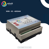 Módulo IO WITTELB WIN-IO-4DAIM con 4 Salidas Digitales y 4 Puertos de Entrada Analógica |   Modbus RTU RS485 |   24V CA/CC |   Resistente al Agua IP55 |   1 año