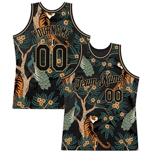 High Quality Wholesale Custom Red White-Black Round Neck Rib-Knit Basketball Jersey - Product Image 5