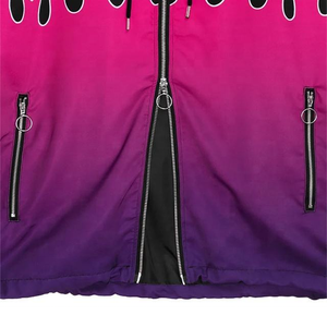 Chaqueta Cortavientos Impermeable para Hombre, Tallas Grandes, Personalizada con Sublimación, Chaqueta Anorak con Estampado Completo - Product Image 4
