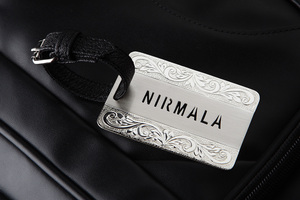 EMBELLISHED CUSTOMISABLE LUGGAGE <b>TAG</b> - Product Image 1