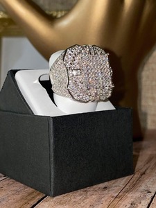 Anillos de Moda Personalizados Estilo Hip Hop para Hombre, Diseño Clásico con Diamante como Piedra Principal, Mejor Precio en Oferta para Campeones de Fiesta - Product Image 2