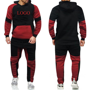 Custom Hooded Casual Solid Men's Unisex Winter <b>Tracksuit</b> Set-100% Cotton High Quality Sportswear - Product Image 2