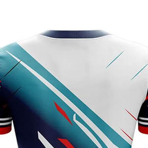 Camiseta deportiva estampada fácil de usar, ropa deportiva personalizada con diseño de bordado, camiseta deportiva estampada de manga corta para hombre - Product Image 5