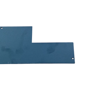 Placa de Acero Fabricada a Medida con Recubrimiento de Polvo Plateado, Dibujos Técnicos, Modelo de Marca Personalizada para Refuerzo Mecánico y Ensamblaje Modular - Product Image 1