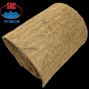 แผ่นใยมะพร้าวคุณภาพดีที่สุด 100% แบบม้วน ด้านเดียวเคลือบซิลิโคน จัดส่งรวดเร็ว ราคาถูก จากเวียดนาม สำหรับงานปิดหน้ากาก - Product Image 1