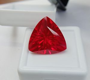 Rubis naturel du Mozambique, couleur sang de pigeon, taille triligne, certifié, pierre précieuse en vrac pour la fabrication de bijoux, vente en gros, pierre de rubis JM444 - Product Image 4