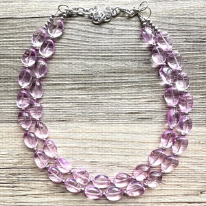 Collar de Diamantes y Perlas de Resina de Lujo de la Mejor Calidad para Damas, Estilo Clásico para Fiestas, Compromisos y Aniversarios - Product Image 4