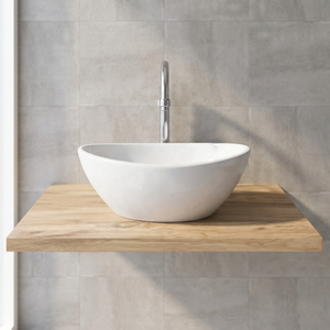 Vistaar High Quality Square Rectangular Oval Ceramic Table Top Wash Basin With Warranty - Product Image 2