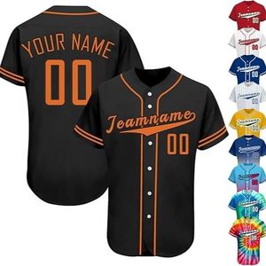 Maillot de baseball 100 % polyester de qualité supérieure, cousu, vêtements de sport personnalisés, fabricant OEM - Product Image 1