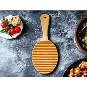 Wood Gnocchi Board Kitchenware Accessories Gnocchi Board Kitchen Accessories Noodle Maker Wooden Rolling Spaghetti Board - Product Image 1