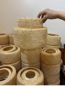 Traditional Style Pendant Light Bamboo <b>Lamp</b> Shape for Decoration <b>Kitchen</b>/Living/Restaurant Multi-Designed and Customized - Product Image 5