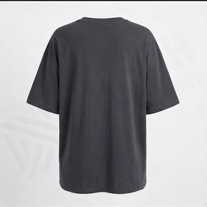เสื้อยืดโอเวอร์ไซส์คุณภาพสูง ผ้าฝ้าย 100% สำหรับผู้ชาย รุ่นใหม่ล่าสุด สกรีนโลโก้ได้  แบบเรียบ หนา สไตล์ลำลอง ขายส่ง - Product Image 5