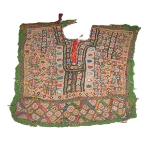 Artland International Baloch - Última Colección Vintage Tribal Banjara, Top Corto de Algodón para Mujer con Bordado, Espejos y Apliques - Product Image 1