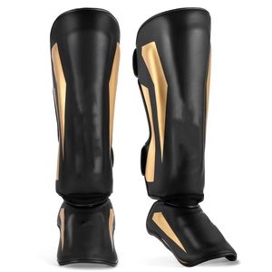 Protections de tibia MMA de qualité supérieure, durables et protectrices pour l'entraînement de boxe, le sparring et les sports de combat. - Product Image 4