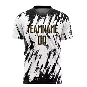 ชุดฟุตบอลแบบมืออาชีพพร้อมเสื้อฟุตบอลพิมพ์ลายดิจิตอลแบบ Sublimation และกางเกงกีฬาขาสั้น - Product Image 5