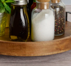 Unique handcrafted wooden serving <b>tray</b> for rustic farmhouse style kitchen dining serving breakfast lunch dinner - Product Image 3