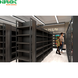 Supermarket <b>Shelves</b> Gondola Rack Retail <b>Display</b> Shelving for Grocery Store AISLE - Product Image 6