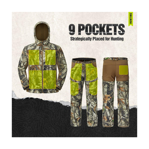 Uniforme Táctico de Camuflaje para Caza, Servicio OEM, Conjunto de Lona Impermeable, Ropa de Exterior de Lujo - Product Image 4