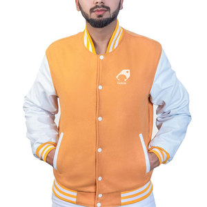 Wholesale Customized Made Letterman Winter <b>Jacket</b> <b>Leather</b> Sleeves Street Wear <b>Men</b> Letterman <b>Jacket</b> - Product Image 1