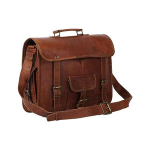 Bolso bandolera de cuero genuino 100% al por mayor, de alta calidad y precio económico, para unisex. - Product Image 1