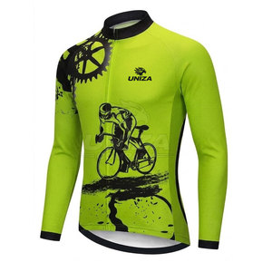Combinaison de cyclisme pour homme sur mesure, vêtements de sport respirants, séchage rapide, tissu Spandex/Polyester, coupe professionnelle, design élégant - Product Image 3